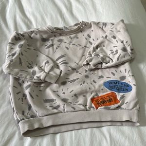 Zara tie-dye sweatshirt - 3/4T